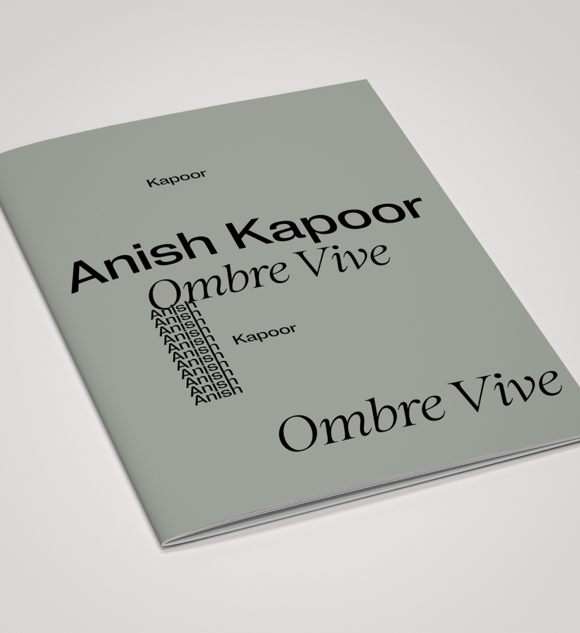 Brochure Anish Kapoor